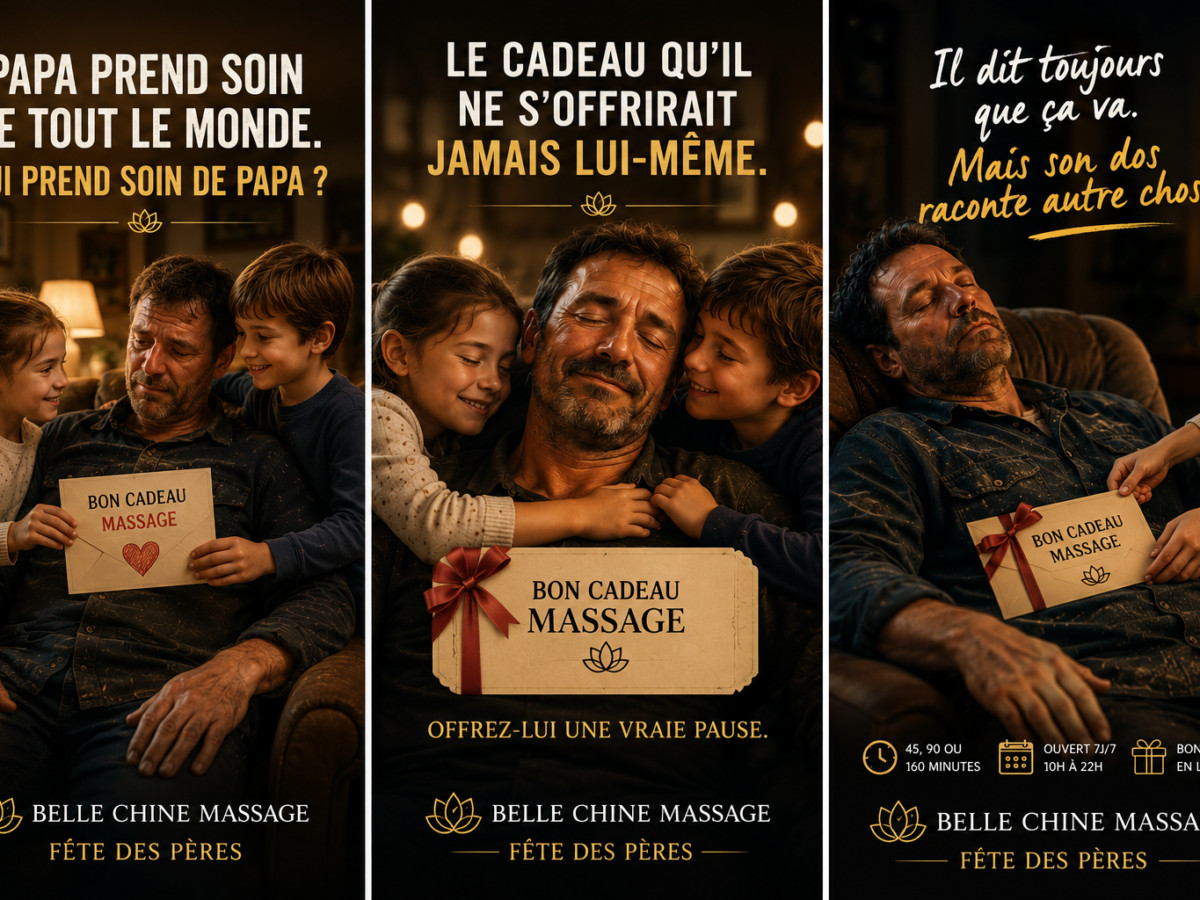 Cette année, offrez-lui enfin une vraie pause.